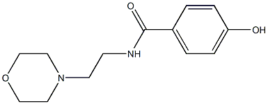 4-hydroxy-N-[2-(morpholin-4-yl)ethyl]benzamide Structure