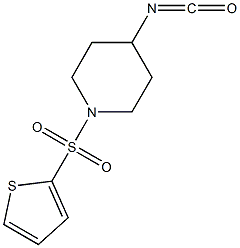 4-isocyanato-1-(thien-2-ylsulfonyl)piperidine Structure