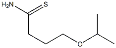 4-isopropoxybutanethioamide 구조식 이미지