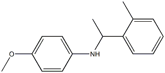 4-methoxy-N-[1-(2-methylphenyl)ethyl]aniline 구조식 이미지