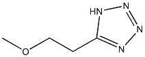 5-(2-methoxyethyl)-1H-1,2,3,4-tetrazole Structure