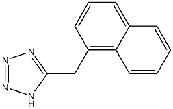 5-(naphthalen-1-ylmethyl)-1H-1,2,3,4-tetrazole 구조식 이미지