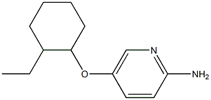 5-[(2-ethylcyclohexyl)oxy]pyridin-2-amine 구조식 이미지