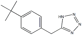 5-[(4-tert-butylphenyl)methyl]-1H-1,2,3,4-tetrazole Structure