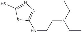 5-{[2-(diethylamino)ethyl]amino}-1,3,4-thiadiazole-2-thiol Structure