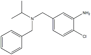 5-{[benzyl(propan-2-yl)amino]methyl}-2-chloroaniline Structure