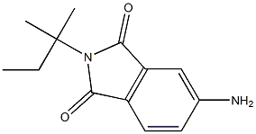 5-amino-2-(2-methylbutan-2-yl)-2,3-dihydro-1H-isoindole-1,3-dione 구조식 이미지