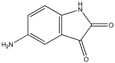 5-amino-2,3-dihydro-1H-indole-2,3-dione 구조식 이미지