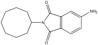 5-amino-2-cyclooctyl-2,3-dihydro-1H-isoindole-1,3-dione 구조식 이미지