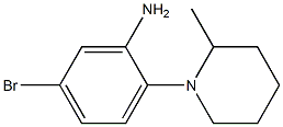 5-bromo-2-(2-methylpiperidin-1-yl)aniline 구조식 이미지