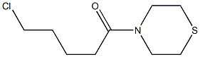 5-chloro-1-(thiomorpholin-4-yl)pentan-1-one Structure