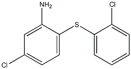 5-chloro-2-[(2-chlorophenyl)sulfanyl]aniline Structure