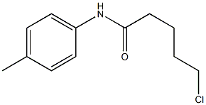 5-chloro-N-(4-methylphenyl)pentanamide 구조식 이미지