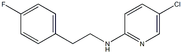 5-chloro-N-[2-(4-fluorophenyl)ethyl]pyridin-2-amine 구조식 이미지