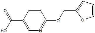 6-(2-furylmethoxy)nicotinic acid Structure