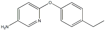 6-(4-ethylphenoxy)pyridin-3-amine 구조식 이미지