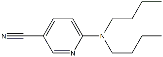 6-(dibutylamino)pyridine-3-carbonitrile 구조식 이미지