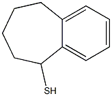 6,7,8,9-tetrahydro-5H-benzo[7]annulene-5-thiol 구조식 이미지