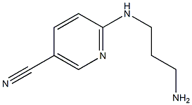 6-[(3-aminopropyl)amino]nicotinonitrile 구조식 이미지