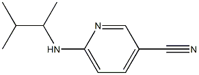 6-[(3-methylbutan-2-yl)amino]pyridine-3-carbonitrile Structure