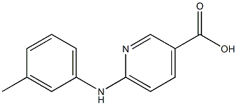6-[(3-methylphenyl)amino]pyridine-3-carboxylic acid Structure