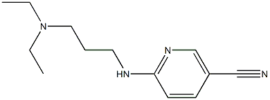 6-{[3-(diethylamino)propyl]amino}nicotinonitrile Structure