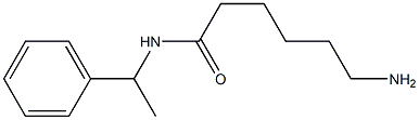 6-amino-N-(1-phenylethyl)hexanamide 구조식 이미지