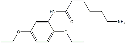 6-amino-N-(2,5-diethoxyphenyl)hexanamide Structure