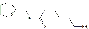 6-amino-N-(2-furylmethyl)hexanamide Structure