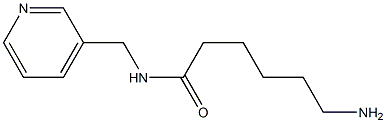 6-amino-N-(pyridin-3-ylmethyl)hexanamide 구조식 이미지
