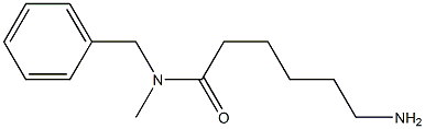 6-amino-N-benzyl-N-methylhexanamide Structure