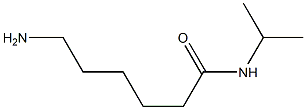 6-amino-N-isopropylhexanamide 구조식 이미지