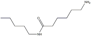 6-amino-N-pentylhexanamide Structure