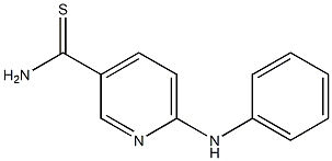 6-anilinopyridine-3-carbothioamide 구조식 이미지