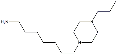 7-(4-propylpiperazin-1-yl)heptan-1-amine Structure