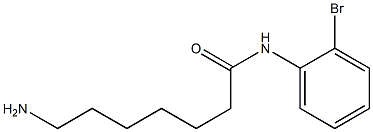 7-amino-N-(2-bromophenyl)heptanamide 구조식 이미지