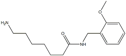 7-amino-N-(2-methoxybenzyl)heptanamide Structure