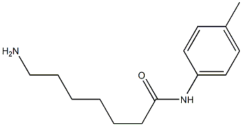 7-amino-N-(4-methylphenyl)heptanamide 구조식 이미지