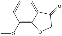 7-methoxy-2,3-dihydro-1-benzofuran-3-one 구조식 이미지