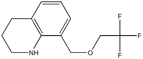 8-[(2,2,2-trifluoroethoxy)methyl]-1,2,3,4-tetrahydroquinoline Structure