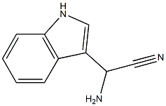 amino(1H-indol-3-yl)acetonitrile Structure