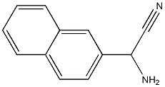 amino(2-naphthyl)acetonitrile 구조식 이미지