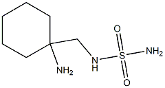 amino-N-[1-(aminomethyl)cyclohexyl]sulfonamide 구조식 이미지