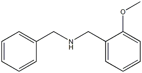 benzyl[(2-methoxyphenyl)methyl]amine 구조식 이미지