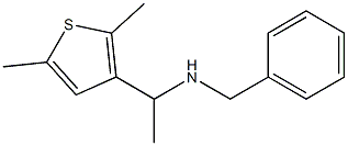 benzyl[1-(2,5-dimethylthiophen-3-yl)ethyl]amine 구조식 이미지