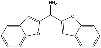 bis(1-benzofuran-2-yl)methanamine 구조식 이미지