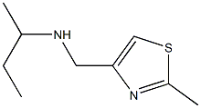 butan-2-yl[(2-methyl-1,3-thiazol-4-yl)methyl]amine Structure