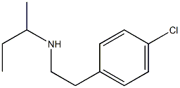 butan-2-yl[2-(4-chlorophenyl)ethyl]amine Structure