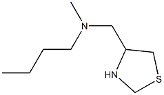 butyl(methyl)(1,3-thiazolidin-4-ylmethyl)amine Structure