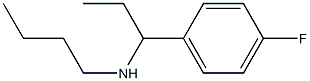 butyl[1-(4-fluorophenyl)propyl]amine Structure